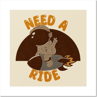 need a ride Posters and Art